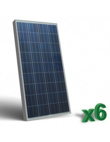 Panneau Solaire Photovoltaique 150W 12V Polycristallin Roulottes Bateaux Chalet