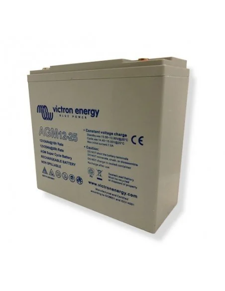 Batterie AGM Deep Cycle: vendita online Batteria 25Ah 12V AGM Super Cycle Victron Energy Fotovoltaico Nautica Camper