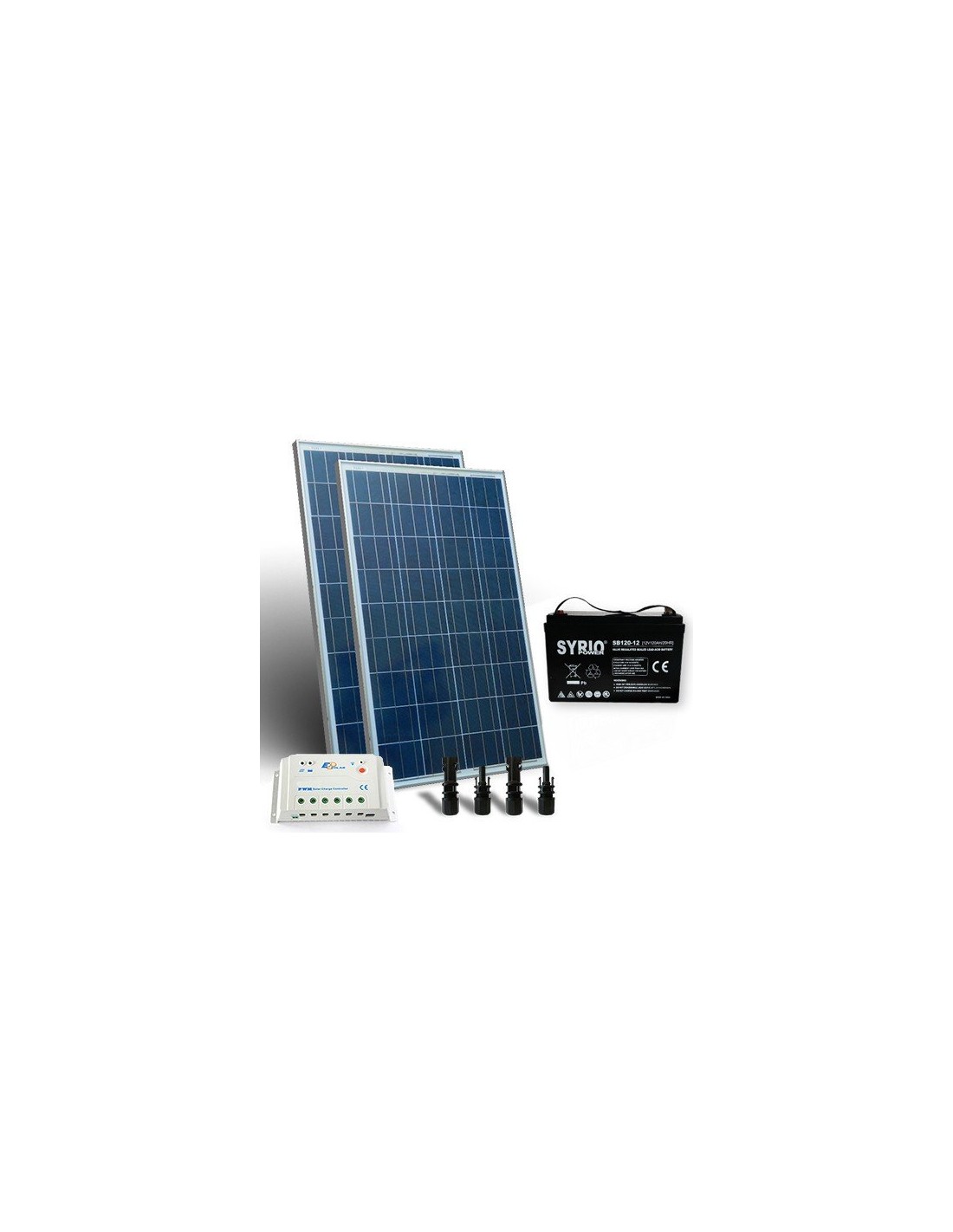 Noir 200W Kit solaire Panneau pour batterie RV navires d'aéronefs par satellite Noir 200W Kit solaire Panneau pour batterie RV navires d'aéronefs par satellite