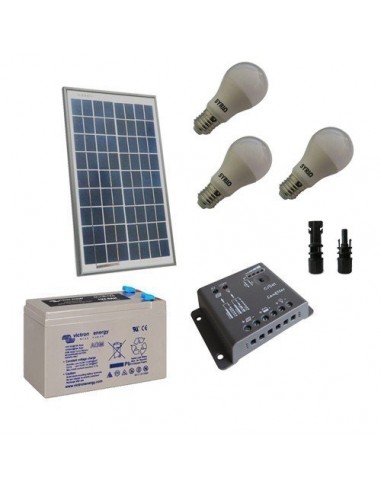 Kit Led Batterie Solaire 30w 12v 14ah D'éclairage Photovoltaique Intérieur Pour wOkTPXuiZ
