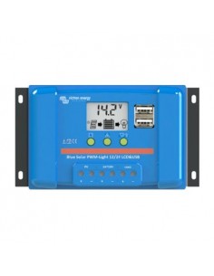 Contrôleur de charge BlueSolar PWM 5A 12/24V Écran LCD et USB Victron Energy