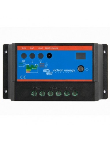 Controlador de carga BlueSolar PWM 5A 12/24V Pantalla LCD y USB Victron Energy
