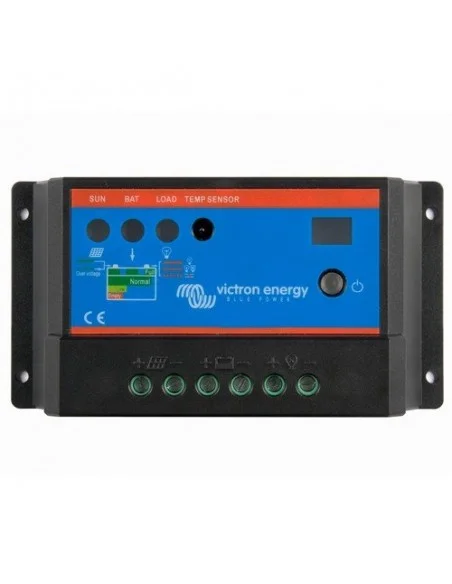 BlueSolar PWM Charge Controller 5A 12/24V LCD Display and USB Victron Energy