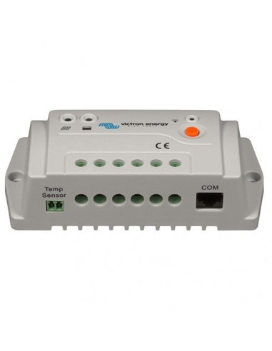 BlueSolar PWM Charge Controller 5A 12/24V LCD Display and USB Victron Energy