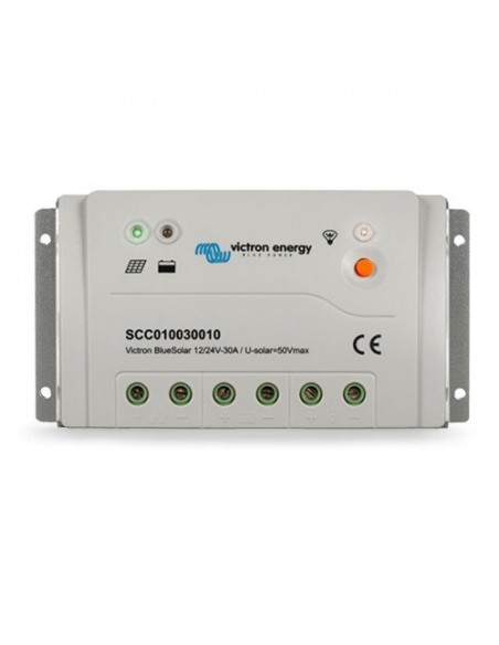 BlueSolar PWM Lade-Regler 5A 12/24V Flüssigkristallbildschirm USB Victron Energy