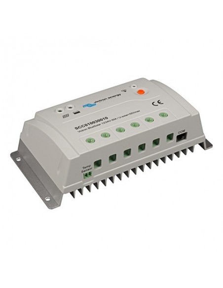 BlueSolar PWM Lade-Regler 5A 12/24V Flüssigkristallbildschirm USB Victron Energy