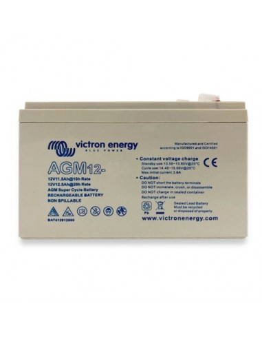Batterie AGM Deep Cycle: vendita online Batteria 15Ah 12V AGM Super Cycle Victron Energy Fotovoltaico Nautica Camper