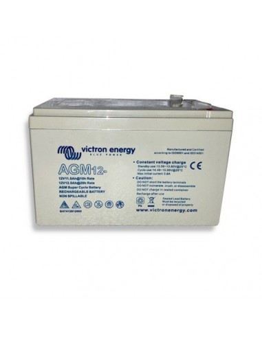 Batterie 15Ah 12V AGM Super Cycle Victron Energy Photovoltaïque Nautique