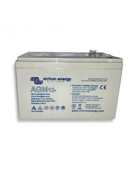 Batterie 15Ah 12V AGM Super Cycle Victron Energy Photovoltaik Nautisch Camper