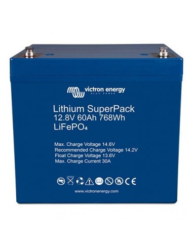 Batería de litio SuperPack 12,8V 20Ah Victron Energy Fotovoltaico Acumulación