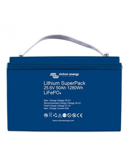 Batterie SuperPack Lithium 12,8V 100Ah Victron Energy Photovoltaïque Accumulatio