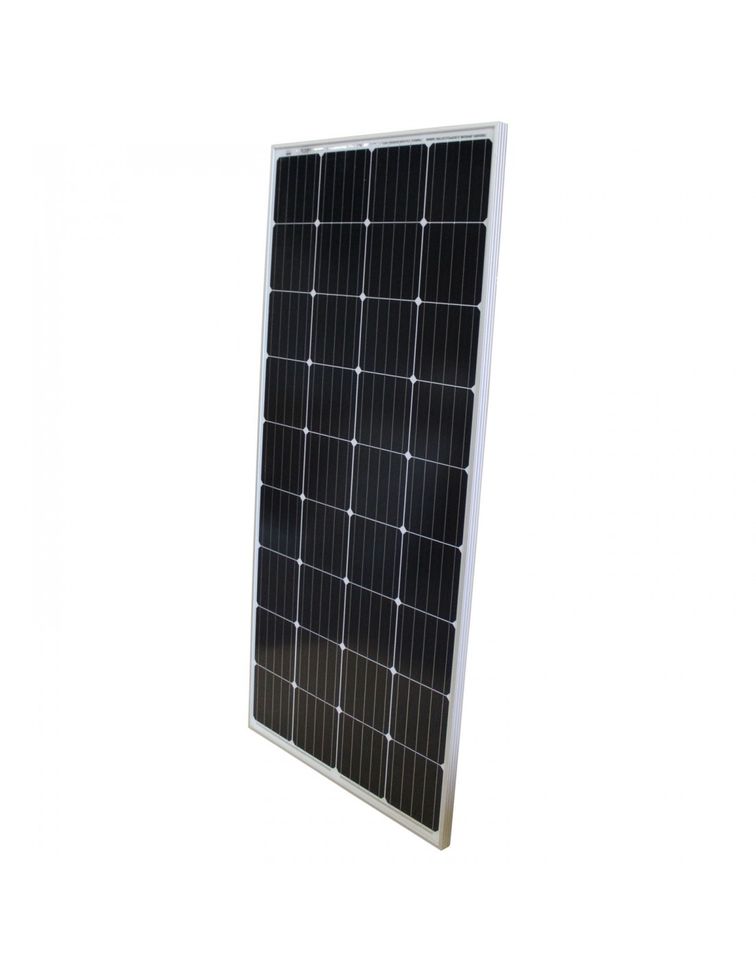 PANNELLO SOLARE MONOCRISTALLINO 12V - 100W TELAIO IN ALLUMINIO CON  PROTEZIONE IN VETRO TEMPRATO - ADATTO PER BARCHE, YACHT, CAMPER, CAMPEGGIO,  ILLUMINAZIONE