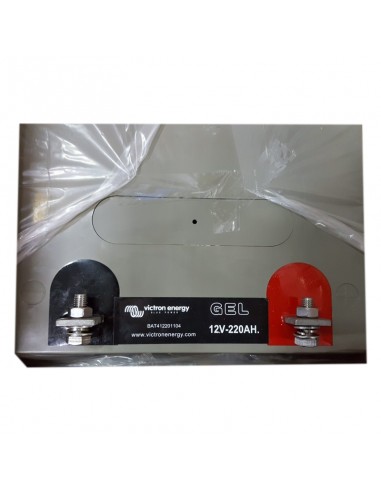 Set 2 x Batterie 220Ah 12V GEL Deep Cycle Victron Energy Photovoltaik
