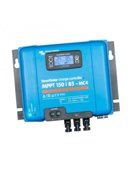 Regolatore di Carica mppt bluesolar 150/85-MC4 150voc 85a victron energy