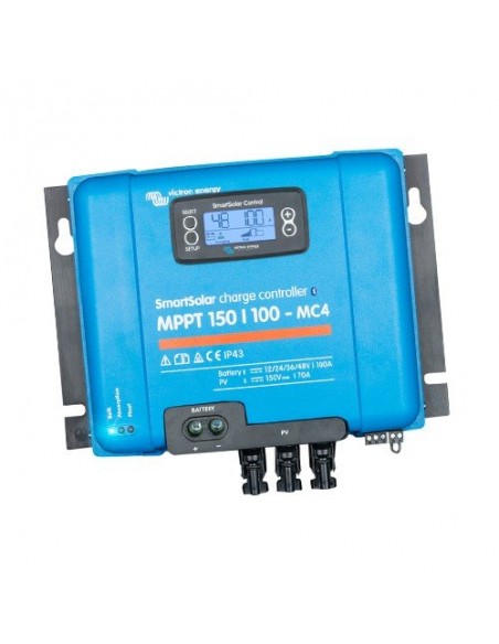 Smartsolar MPPT Charge Controller 150/100-MC4 150Voc 100A Victron Energy Smartsolar MPPT Charge Controller 150/100-MC4 150Voc 100A Victron Energy