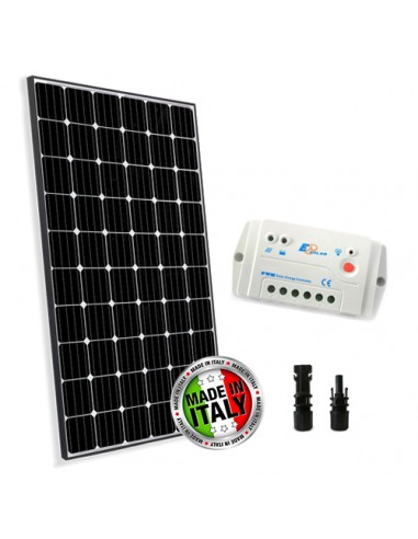 Kit Panneau solaire 300W 24V Régulateur de charge PWM 20A epsolar