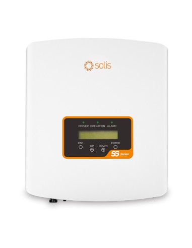 Inversor String Monofásico 3kW Solis Mini S6 MPPT Interruptor CC Fotovoltaico