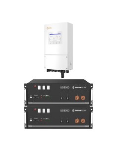 Einphasiges Speichersystem Wechselrichter 4.6kW Solis Lithium 9.6kWh Pylontech