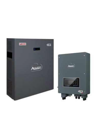 Accumulation system Single-Phase Inverter 4.0kW ZCS Azzurro Lithium storage 5kW