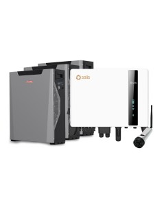Dreiphasige Speichersystem Wechselrichter Solis 10kW Lithium-Akku Weco 16.11kWh