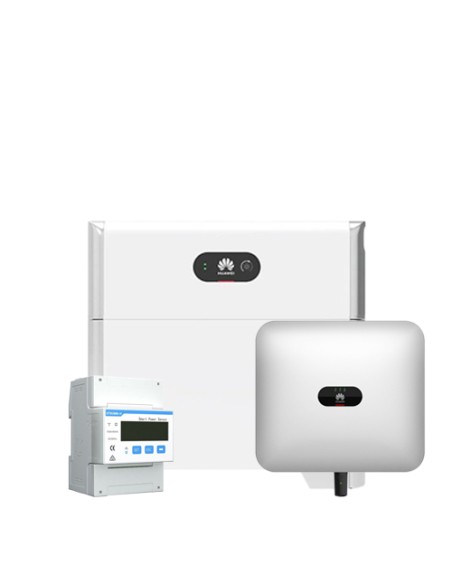 Huawei con batterie Huawei: vendita online Sistema di Accumulo Trifase Inverter 6kW Huawei Accumulo Litio 5kW LUNA2000 BMS