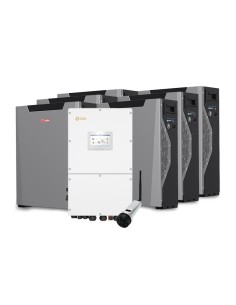 Dreiphasige Speichersystem Wechselrichter Solis 50kW Lithium-Akku Weco 32.22kWh