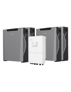 Dreiphasige Speichersystem Wechselrichter Solis 50kW Lithium-Akku Weco 21.48kWh