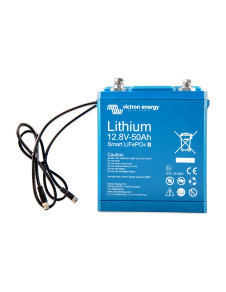 Batería Litio LFP 50Ah 12,8V Smart Victron Energy Almacenamiento Fotovoltaico