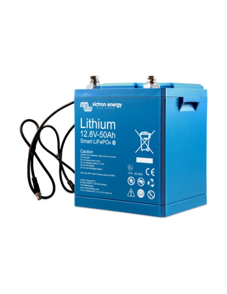 Batterie al Litio: vendita online Batteria al Litio LFP 50Ah 12,8V Smart Victron Energy Accumulo fotovoltaico Batterie al Litio: vendita online Batteria al Litio LFP 50Ah 12,8V Smart Victron Energy Accumulo fotovoltaico