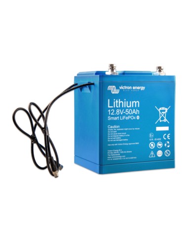 Batería Litio LFP 50Ah 12,8V Smart Victron Energy Almacenamiento Fotovoltaico