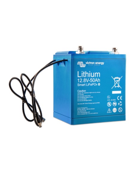 Batería Litio LFP 50Ah 12,8V Smart Victron Energy Almacenamiento Fotovoltaico