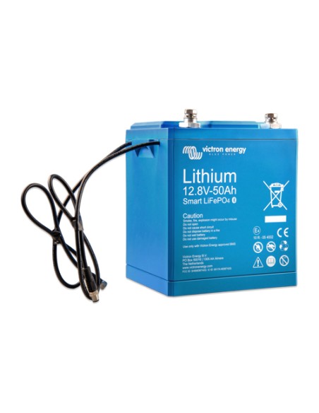 Batteria al Litio LFP 50Ah 12,8V Smart Victron Energy Accumulo
