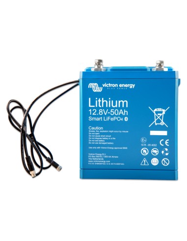 Batería Litio LFP 50Ah 12,8V Smart Victron Energy Almacenamiento Fotovoltaico