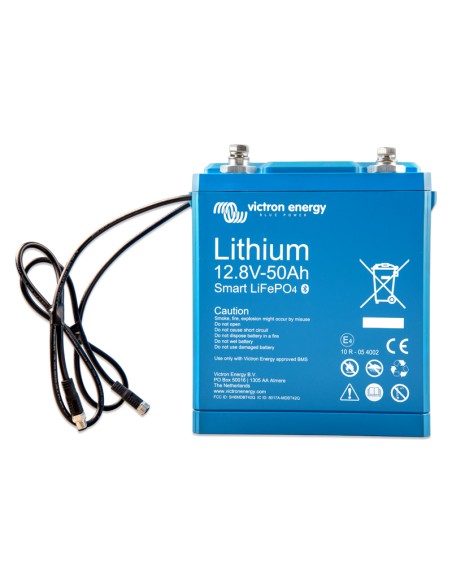 Batería Litio LFP 50Ah 12,8V Smart Victron Energy Almacenamiento Fotovoltaico