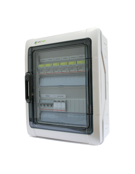 UNDER 6 800VDC FIELD STRINGS IN PARALLEL to PHOTOVOLTAIC SOLAR INSTALLATIONS