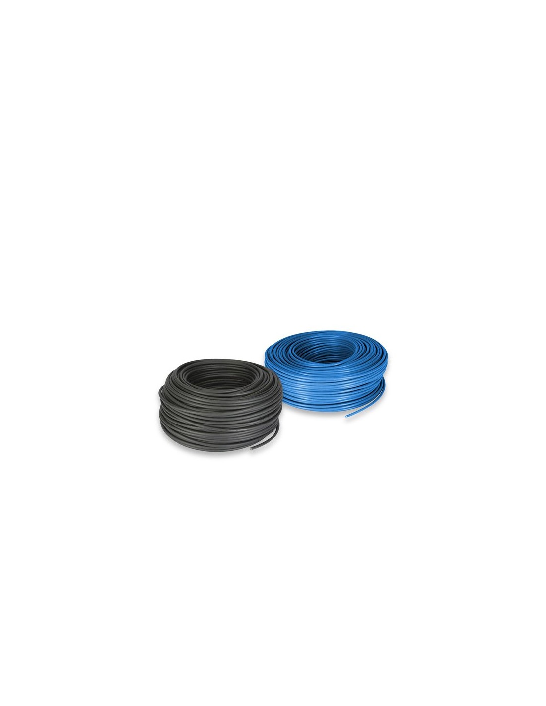 electric cable set 4mm 10mt blue and 10 black electric cable set 4mm 10mt blue and 10 black
