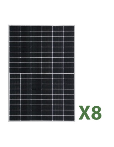 3240W Mono EGING PV semicelle PV Set di 8 pannelli Solari Fotovoltaici 405W tot 