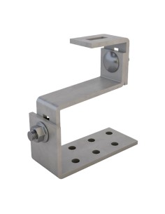 Fully adjustable bracket for solar photovoltaic tile