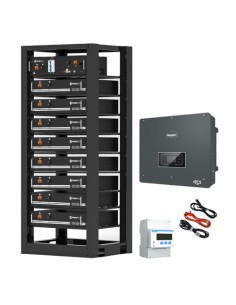 Sistema de almacenamiento trifásico inversor ZCS Azzurro 10kW Pylontech 19.2kWh