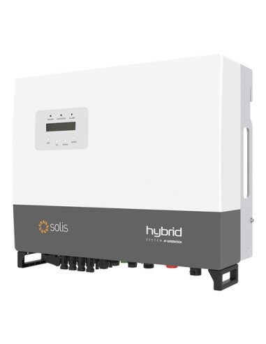 Onduleur hybride triphasé Solis 10kW pour système photovoltaïque accumul lithium