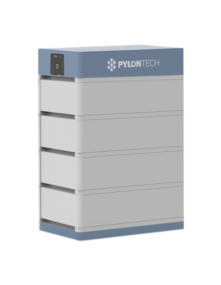 Solis con batterie Pylontech: vendita online Sistema di accumulo trifase inverter Solis 6kW accumulo litio Pylontech 14.2kWh