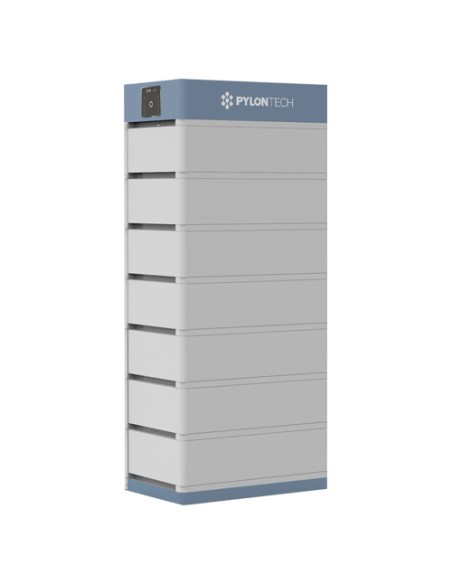 Sistema de acumulación trifásico inversor Solis 6kW litio Pylontech 24.86kWh