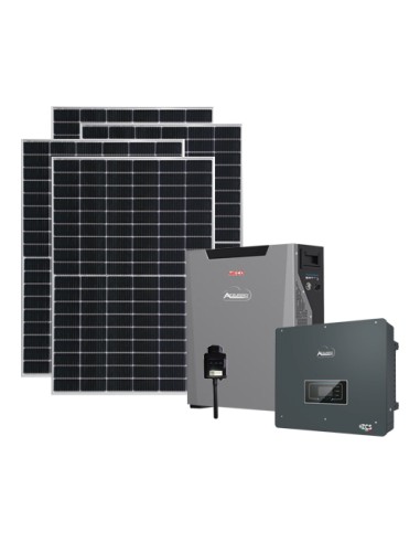 Solar Anlage Komplettsystem Komplettpaket Hausanlage Solis Set  Wechselrichter