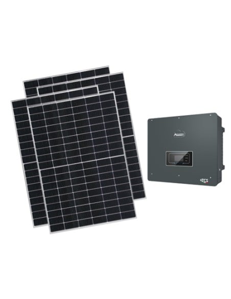 Kit fotovoltaico trifase 9960W inverter Zucchetti 10kW predisposto per  accumulo