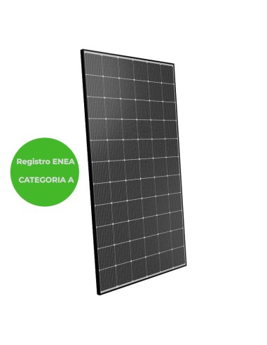 Panel solar fotovoltaico monocristalino Peimar Made in Italy de 505W marco negro