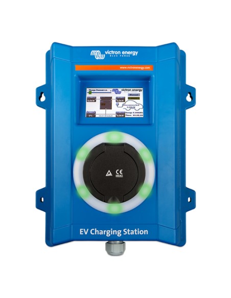 Colonnine di ricarica e Wall Box: vendita online Colonnina di ricarica 7.3kW monofase 22kW trifase Victron Energy auto elettr...