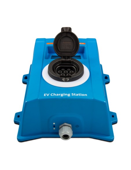 Ladesäule 7.3kW einphasig 22kW dreiphasig Victron Energy elektrische Autos