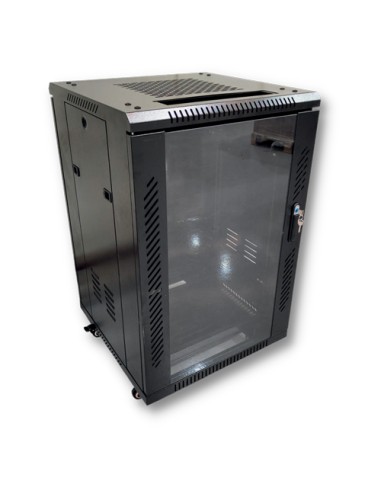 Armario rack Eleksol 18U para baterías de litio Pylontech fotovoltaico