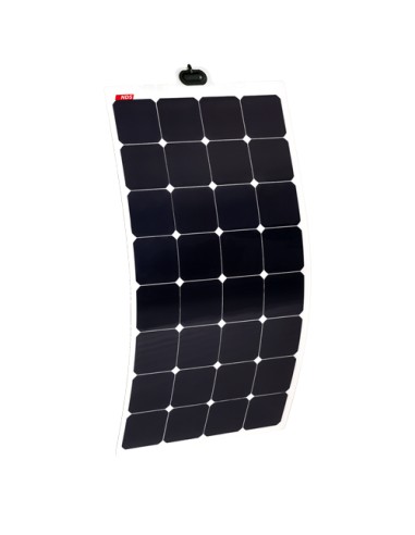Kit solar Camper placa flexible 100W + batería gel 12V Eleksol