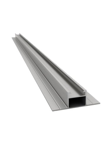 Kit fijación para 4 panel sobre chapa ondulada barra de 38cm solar fotovoltaica